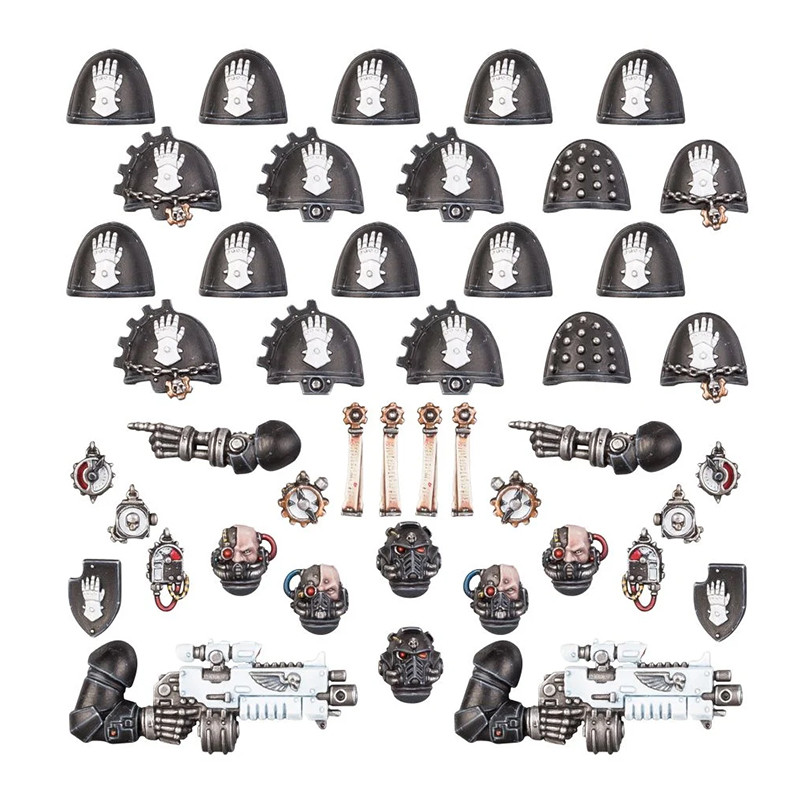 Améliorations et Décalcomanies - Iron Hands Améliorations et Décalcomanies - Iron Hands