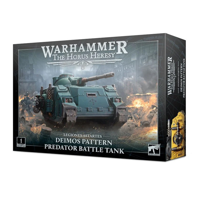 Char de Soutien Predator Modèle Deimos - Horus Heresy Char de Soutien Predator Modèle Deimos - Horus Heresy