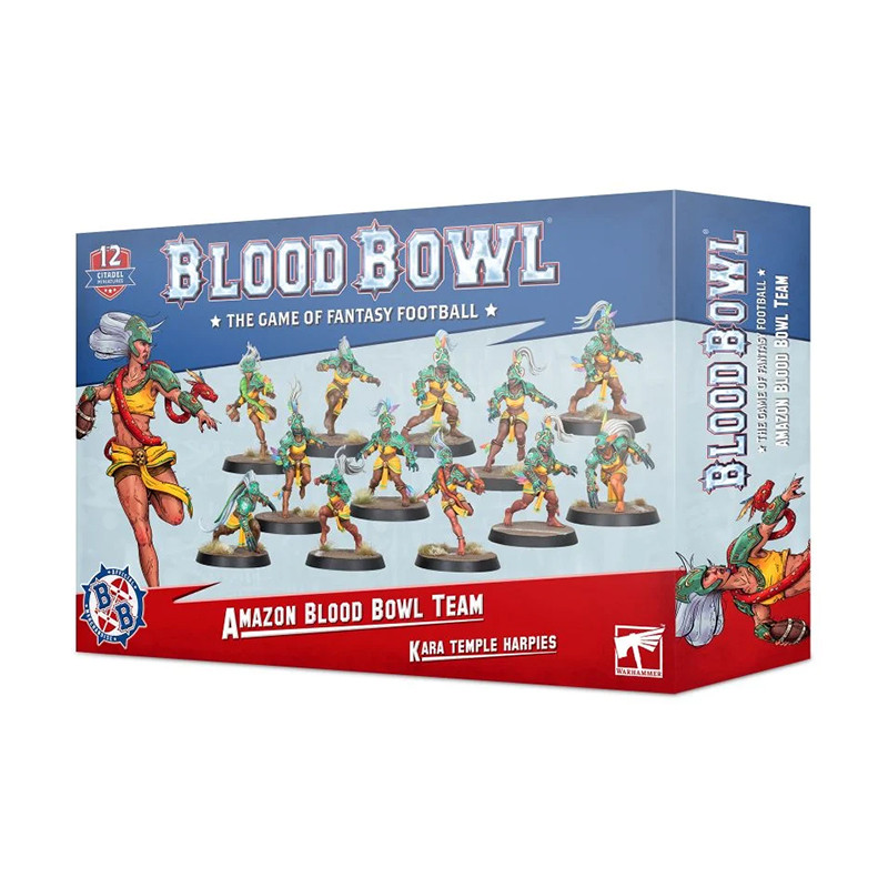 Équipe d'Amazon - Blood Bowl (Kara Temple Harpies)