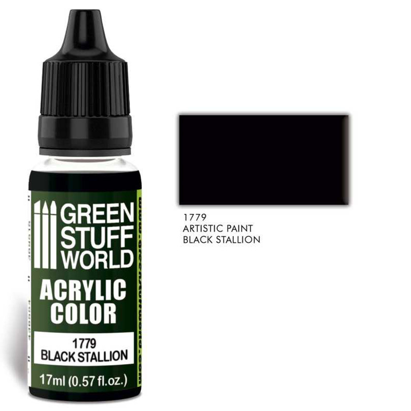 Acrylic Color - BLACK STALLION - Peintures Acryliques (-5%)