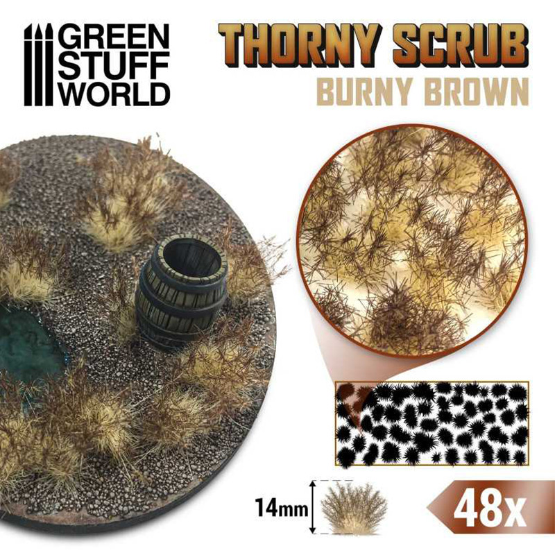 Buisson épineux - Marron Brulé (Burny Brown) (-10%)