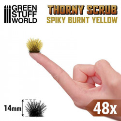 Buisson épineux - Jaune Brulé (Spiky Burnt Yellow) (-10%)