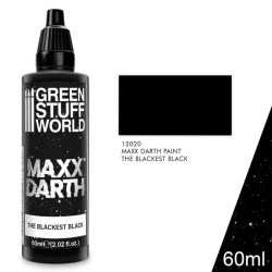 Peinture Plus Noire Maxx Dark 60ml - Peintures Acryliques (-10%)