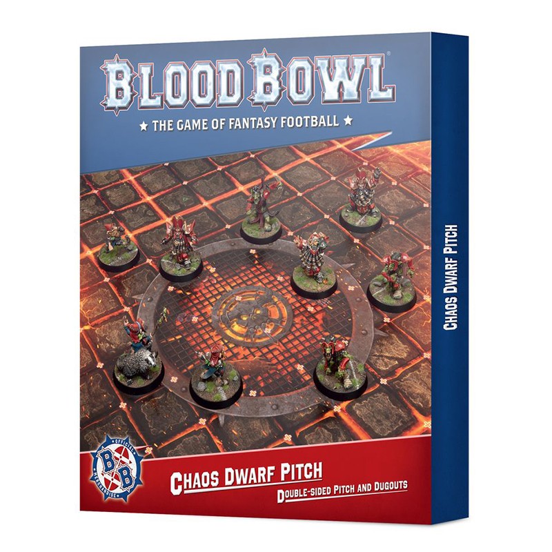 Terrain et Fosses Double Face - Nains du Chaos - Blood Bowl