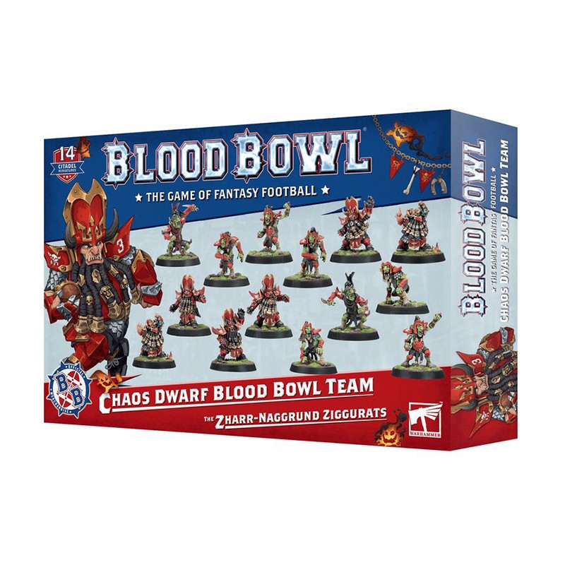 Equipe de Nains du Chaos - Blood Bowl