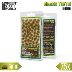 Touffes d'Herbe (6mm) - Beige - Flocage (-10%)