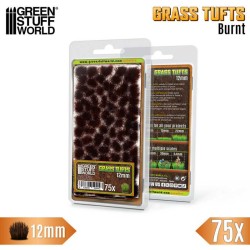 Touffes d'Herbe (12mm) - Brun Brulé - Flocage (-10%)