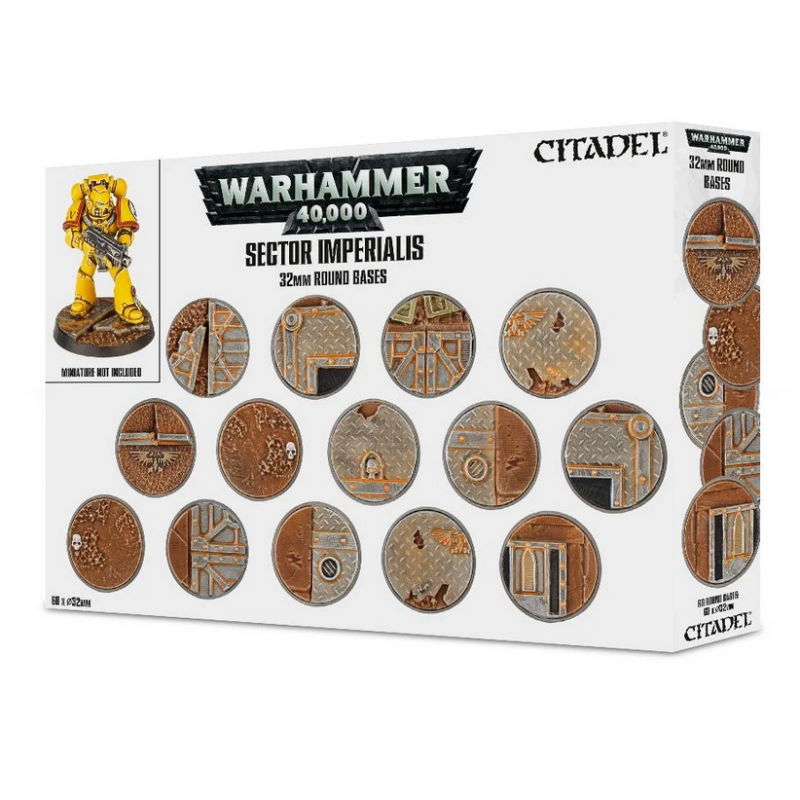 Sector Imperialis - Socles Ronds (32mm)