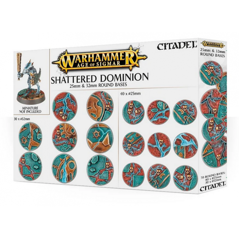 Shattered Dominion - Socles Ronds (25 et 32mm)