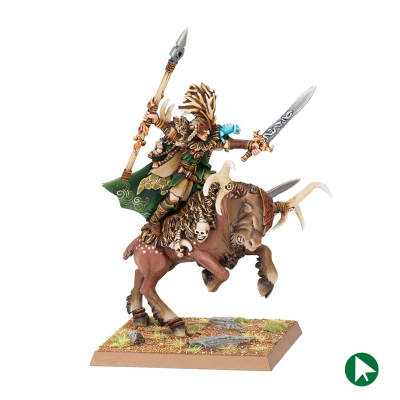 Noble sur Grand Cerf - Elfes Sylvains - TOW