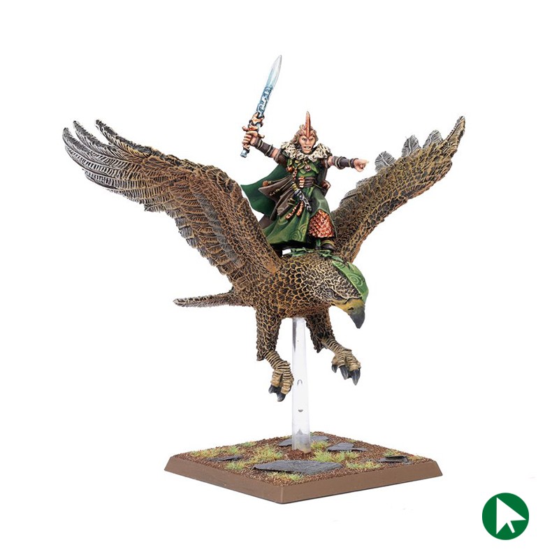 Noble sur Grand Aigle - Elfes Sylvains - TOW