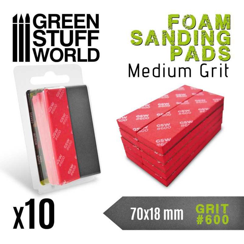 Eponge de Ponçage Flexible - Grain 600 (-5%) - Outils