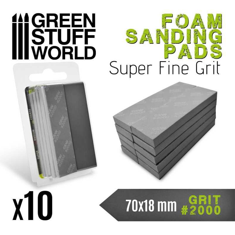 Eponge de Ponçage Flexible - Grain 2000 (-5%) - Outils