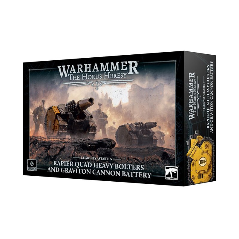 Châssis Rapier avec Batteries de Bolter Lourds Gravis et Canons à Gravitons - Horus Heresy