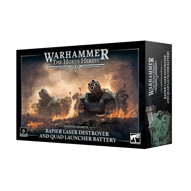 Châssis Rapier avec Destructeur Laser et Lanceur Quadruple - Horus Heresy