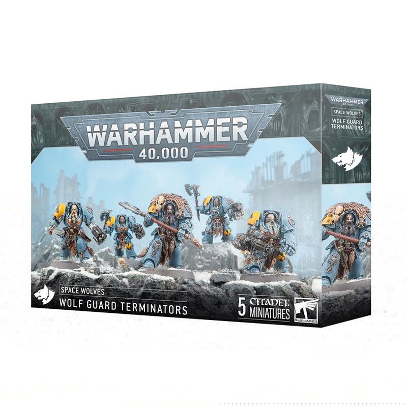 Terminators Gardes Loups - Space Wolves (Wolf Guard) Terminators Gardes Loups - Space Wolves (Wolf Guard)