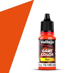 Orange Fluo - Fluorescent Orange - Game Fluo