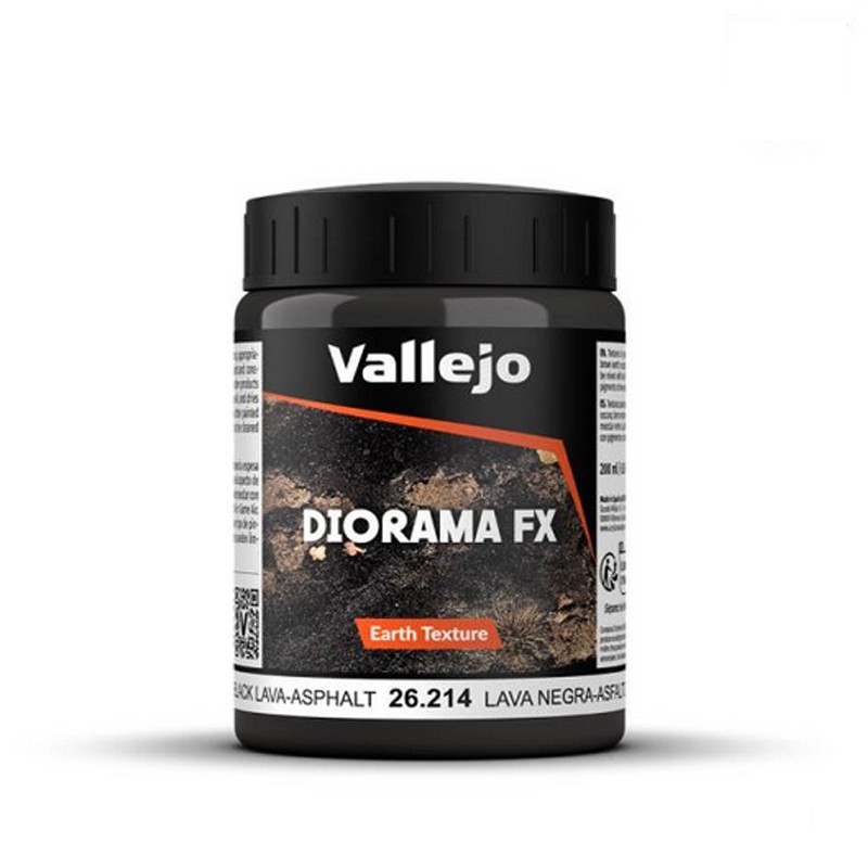 Black Lava-Asphalt - Lave Noire - 200ml - Diorama FX Black Lava-Asphalt - Lave Noire - 200ml - Diorama FX