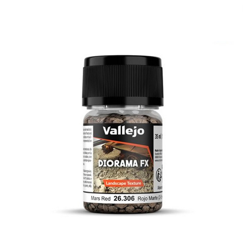 Mars Red - Rouge Mars - 2-5mm - 35ml - Diorama FX Mars Red - Rouge Mars - 2-5mm - 35ml - Diorama FX