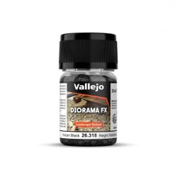 Vulcan Black - Noir Volcan - 2-5mm - 35ml - Diorama FX