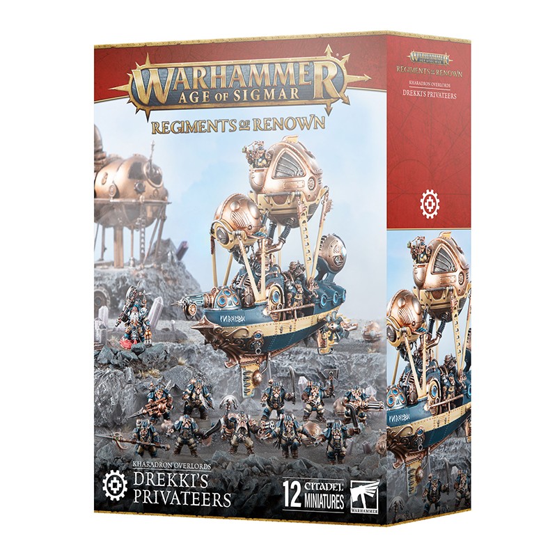 Régiment Renom - Corsaires de Drekki - Kharadron Overlords Régiment Renom - Corsaires de Drekki - Kharadron Overlords