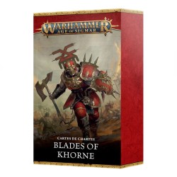Cartes de Chartes - Blades of Khorne (Français)