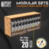 Présentoir Modulaire pour Peinture - Vertical Compact 17ml - Peintures