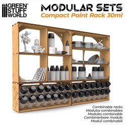 Présentoir Modulaire pour Peinture - Vertical Compact 30ml - Peintures