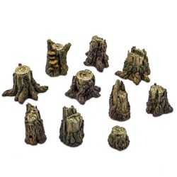 Petites Souches d'Arbres - Résine (-5%)