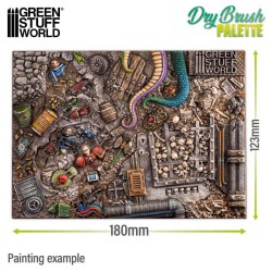 Palette de Textures à Sec - Peintures (-5%)