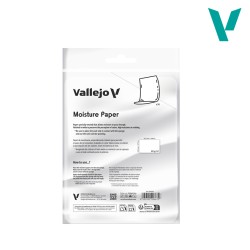30 Feuilles de Papier Rétenteur d'Humidité - Vallejo