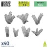 Feuilles de Fougère 1:48 - Décors - Résines (-5%)