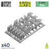 Feuilles de Fougère 1:48 - Décors - Résines (-5%)