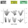Feuilles de Fougère 1:48 - Décors - Résines (-5%)