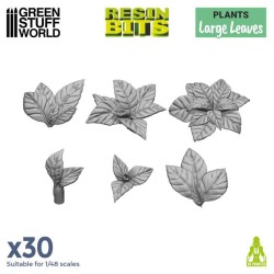 Feuilles Longues 1:48 - Décors - Résines (-5%)