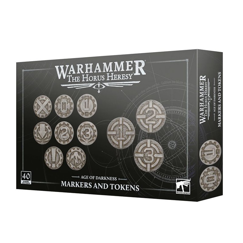 Marqueurs et Pions de l'Âge des Ténèbres - Horus Heresy Marqueurs et Pions de l'Âge des Ténèbres - Horus Heresy