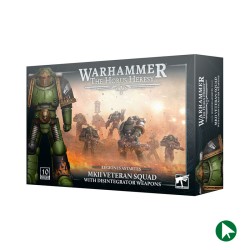 Escouade de Vétérans Tactiques MkII avec Armes Désintégratrices - Horus Heresy
