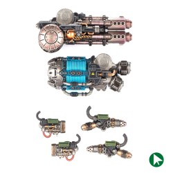 Armes de Dreadnought Saturnine - Chiron - Horus Heresy