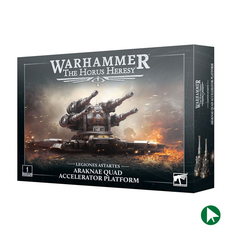 Plateforme d'Accélérateur Quadritube Araknae - Horus Heresy Plateforme d'Accélérateur Quadritube Araknae - Horus Heresy