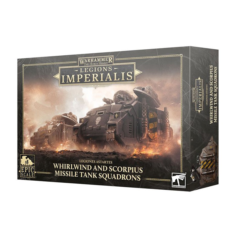 Whirlwind and Scorpius Missile Tank Squadrons - Legions Imperialis HH Whirlwind and Scorpius Missile Tank Squadrons - Legions Imperialis HH