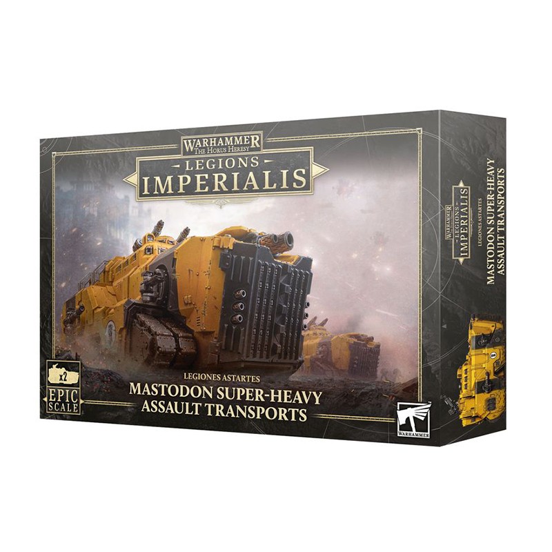 Mastodon Super-heavy Assault Transports - Legions Imperialis HH Mastodon Super-heavy Assault Transports - Legions Imperialis HH