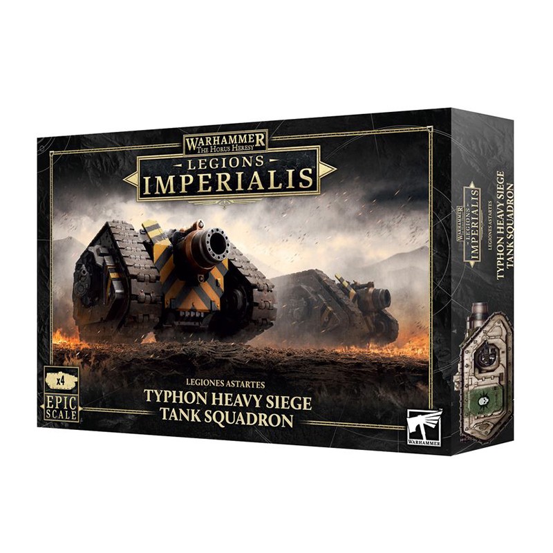 Typhon Heavy Tank Squadron - Legions Imperialis HH Typhon Heavy Tank Squadron - Legions Imperialis HH
