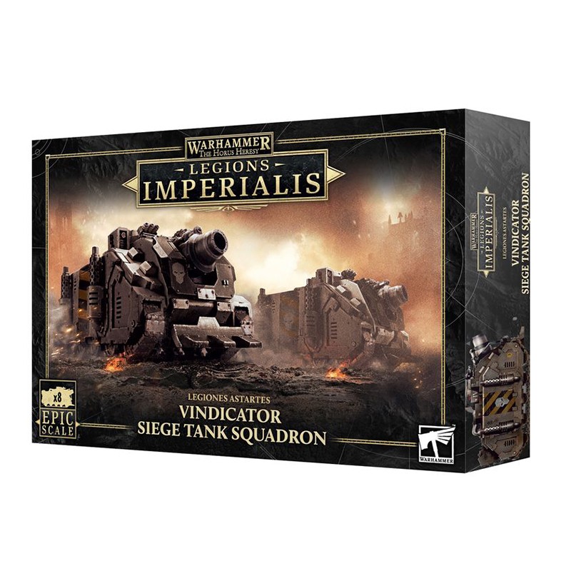 Vindicator Siege Tank Squadron - Legions Imperialis HH Vindicator Siege Tank Squadron - Legions Imperialis HH