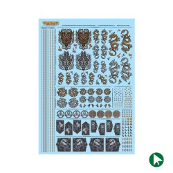 Planche de Décalcos - Grand Cathay - TOW