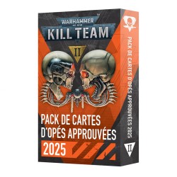 Kill Team - Cartes d'Opés Approuvées 2025 (Français)