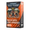 Kill Team - Cartes d'Opés Approuvées 2025 (Français)