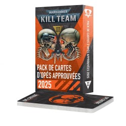 Kill Team - Cartes d'Opés Approuvées 2025 (Français)