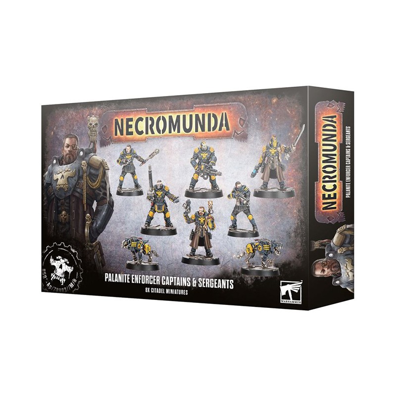 Palanite Enforcer Captains et Sergeants - Necromunda