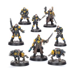 Palanite Enforcer Captains et Sergeants - Necromunda