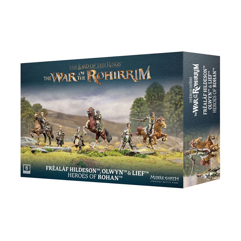 Heroes of Rohan - MES (Fréaláf Hildeson, Olwyn & Lief ) Heroes of Rohan - MES (Fréaláf Hildeson, Olwyn & Lief )